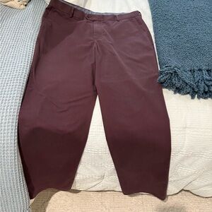 Charles Tyrwhitt Men's Classic Burgundy Chinos 38x30